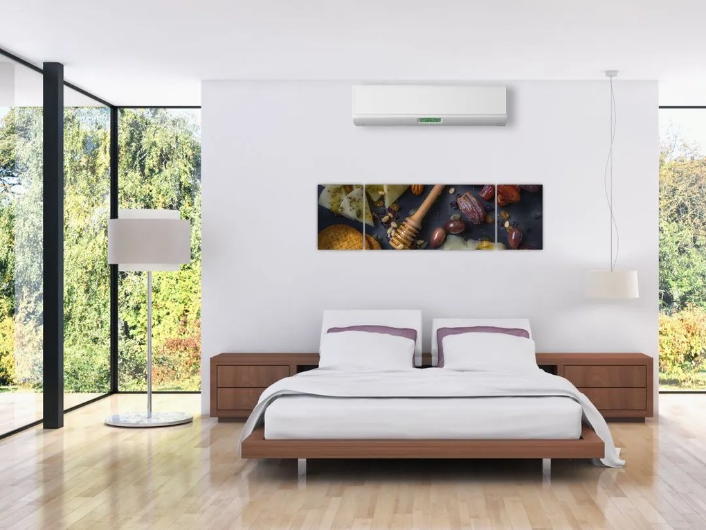 Obraz z suszonymi owocami (170x50 cm)