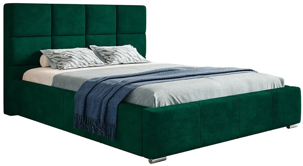 Dwuosobowe łóżko z pojemnikiem 180x200 Tri 3X - 36 kolorów