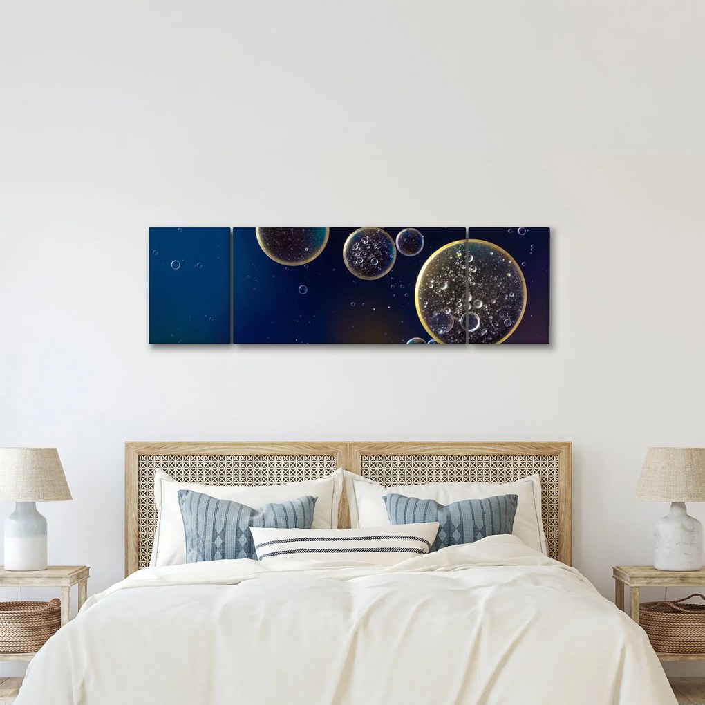 Obraz bąbelków (170x50 cm)