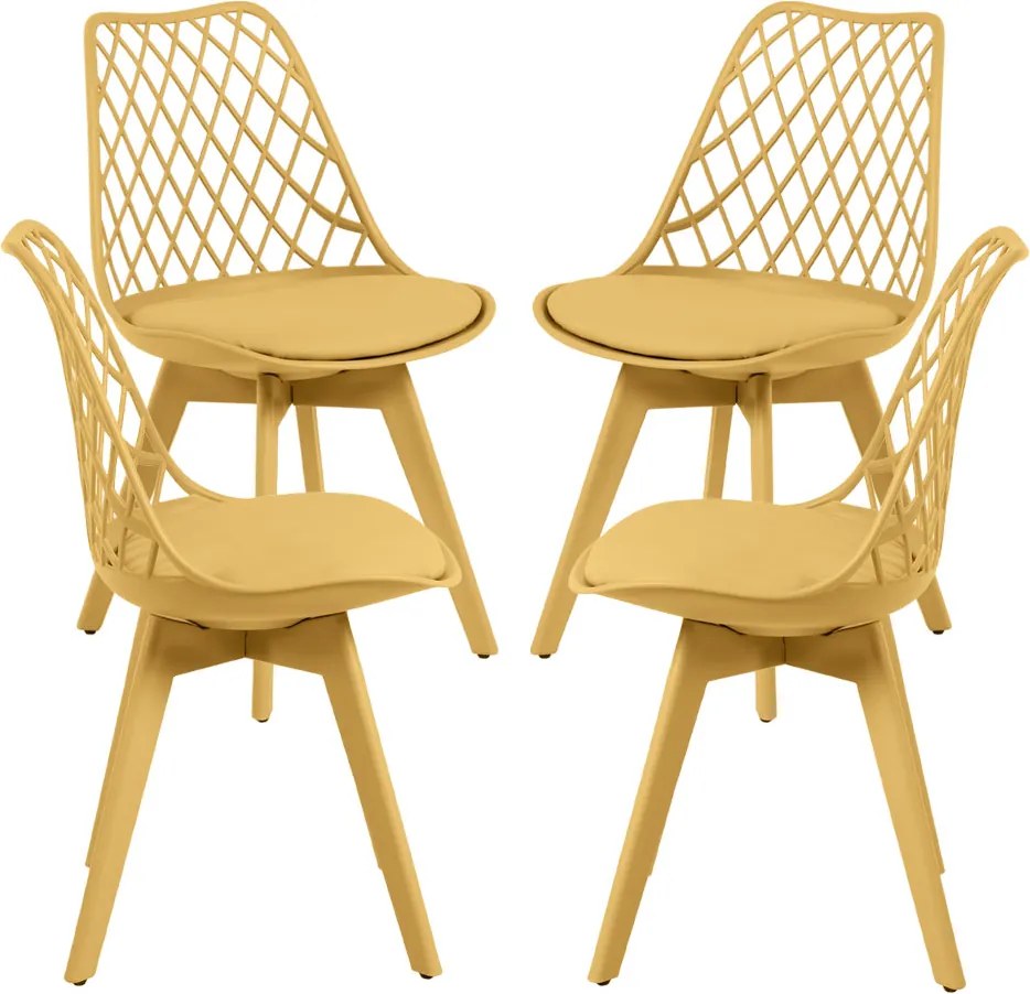 Zestaw 4 krzese Mima Suprym