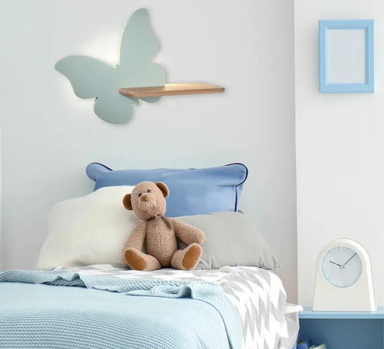 Dziecięca lampka miętowa na ścianę F9-B11