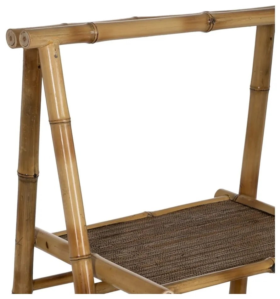 Bambusowy regał w naturalnym kolorze 48x100x45 cm Manali – Ixia