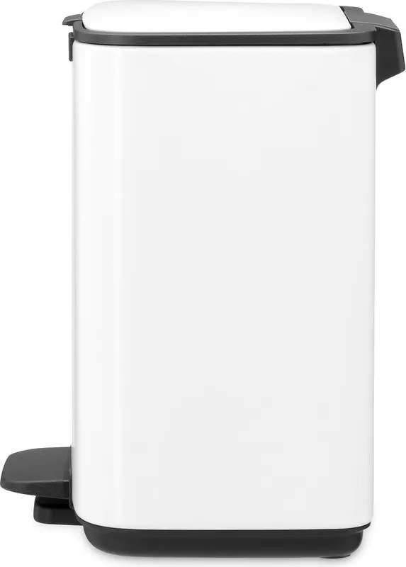 Biały stalowy kosz na śmieci z pedałem 4 l Bo – Brabantia
