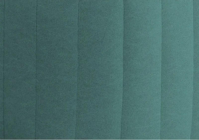 Pufa LAREN w kolorze turkusowym w tkaninie CASTEL 70