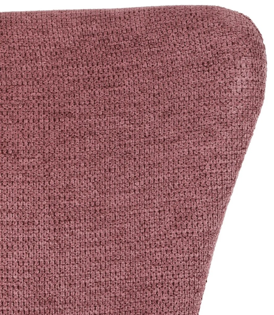 Fotel bujany PINK2, różowy