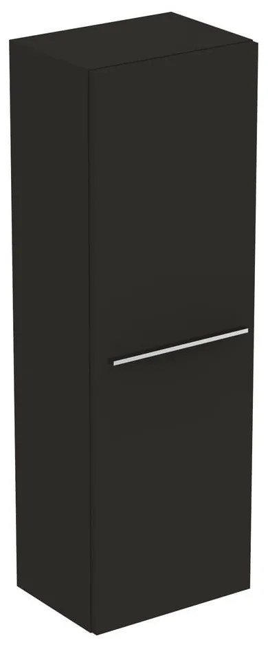 Antracytowa wysoka wisząca szafka łazienkowa 40x120 cm i.Life A – Ideal Standard