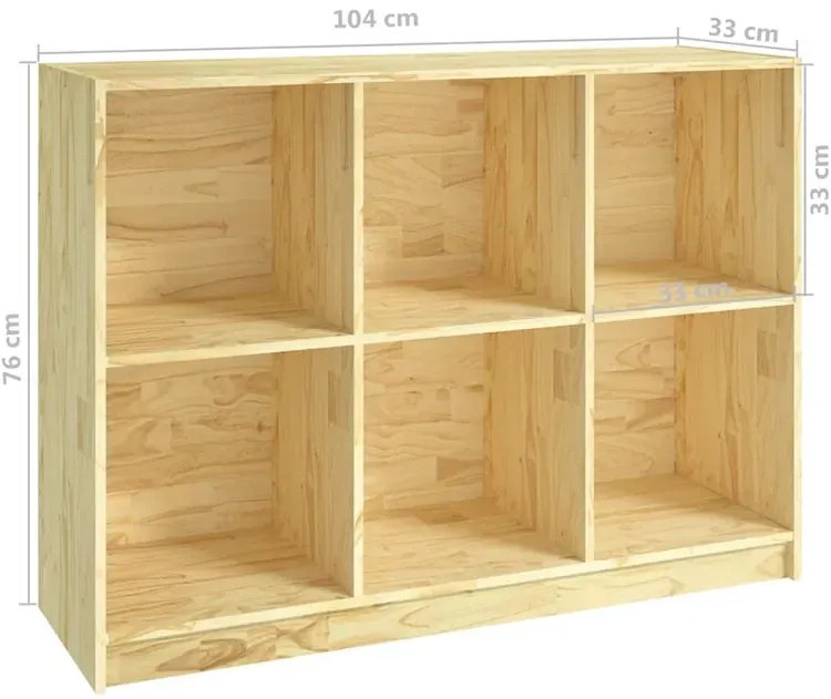 Drewniany regał na zabawki D8-T86