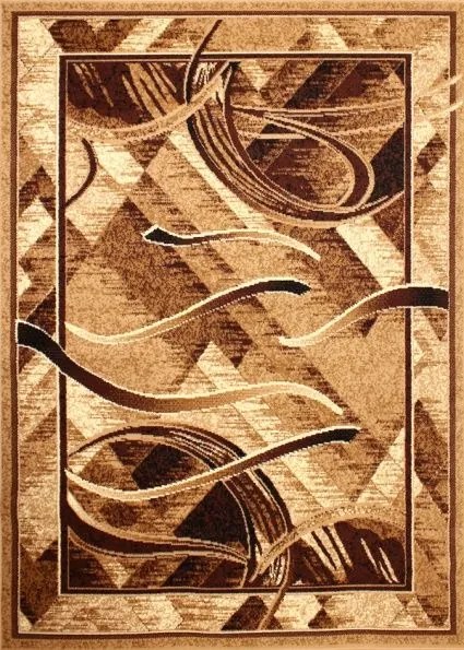 Dywan Country Wstęga brązowy 060x110 Prostokąt