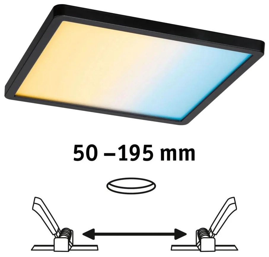 Paulmann 79967 - LED/16W IP44 ściemnialna oprawa wpuszczana łazienkowa AREO 230V