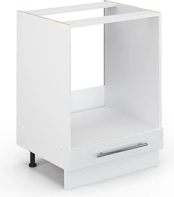 Szafka kuchenna biały wysoki połysk 60x51.6x82 fame-line