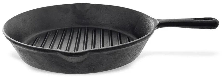 Patelnia żeliwna do grillowania ø 24 cm Litina – Orion