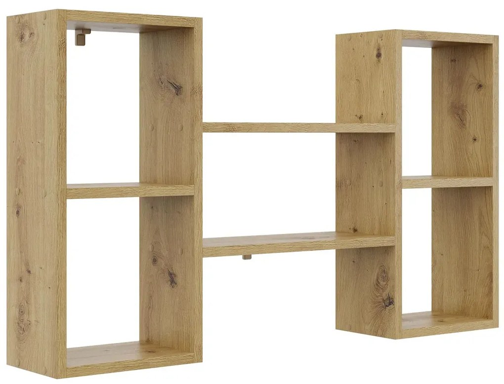 Półka ścienna wisząca w kolorze dąb artisan L6-Z73