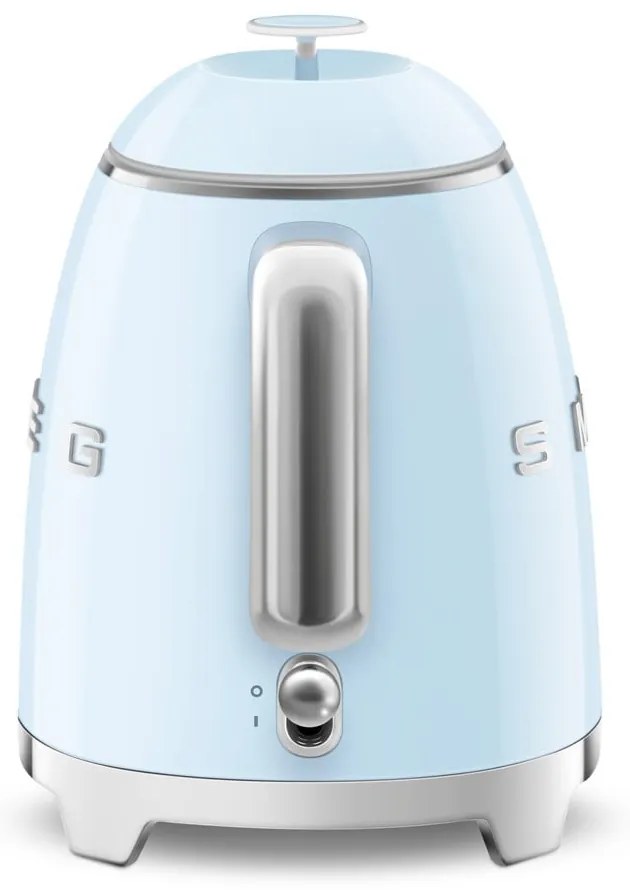 Jasnoniebieski czajnik elektryczny ze stali nierdzewnej 800 ml Retro Style – SMEG