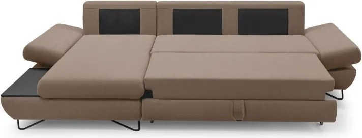 Narożnik LOFT z funkcją spania Regulowane zagłówki i podłokietniki Lewa strona Salvador 03