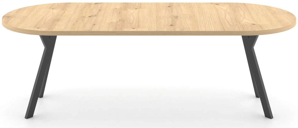 Rozkładany okrągły stół dąb artisan  N3-E87