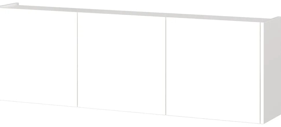 Biała szafka pod TV 138x45 cm Piana – Germania