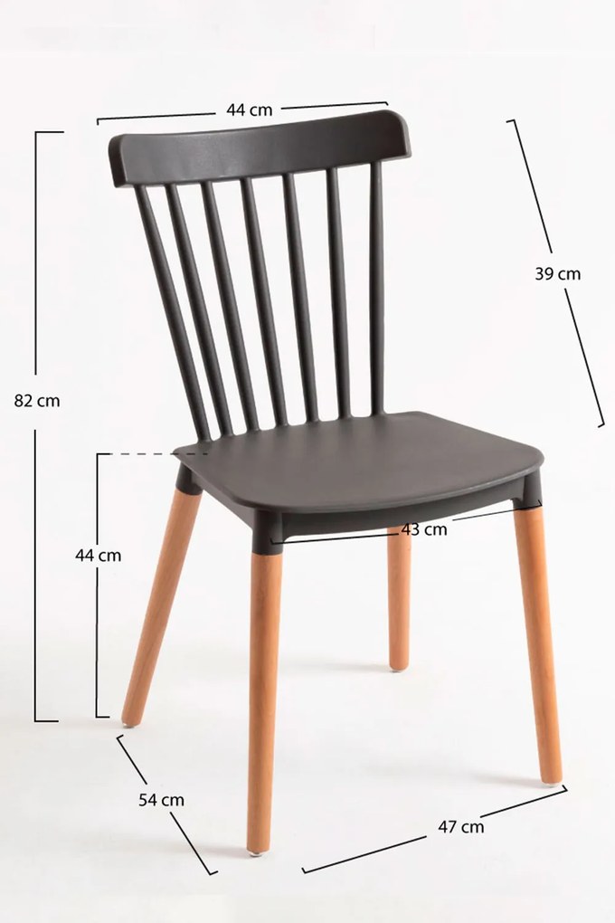 Zestaw 2 Krzese Leka