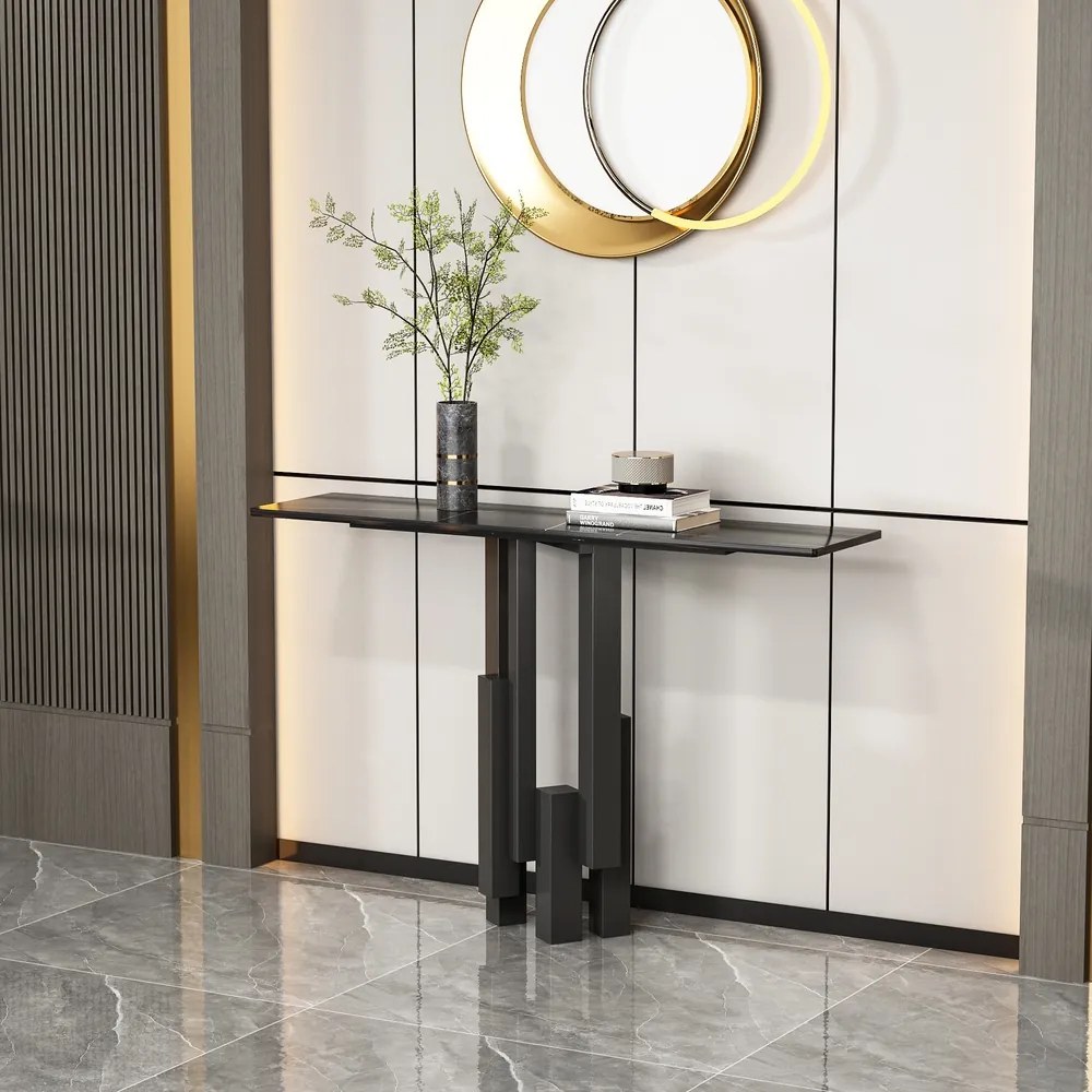 Designerska konsola Modig M20, blat ze spieku 120 cm