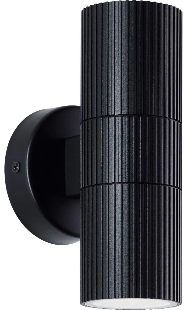 Brilliant - Kinkiet zewnętrzny KEOLA 2xGU10/10W/230V IP44 czarny