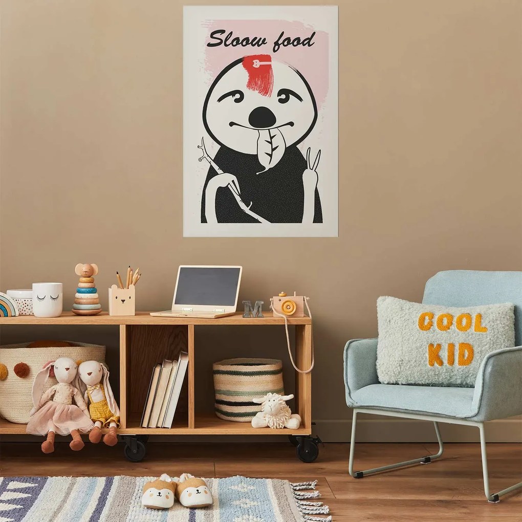 Plakat Leniwiec trendsetter 29,7x42 cm bez ramy z marginesem ARTGEIST B