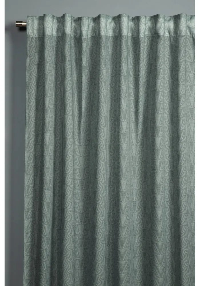 Zielona firanka 135x245 cm Zen Silence – Gardinia