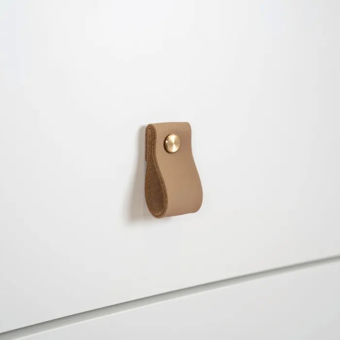 Komoda do Salonu NAOMI 120 cm Biała z Szufladami i Półką Skandynawska