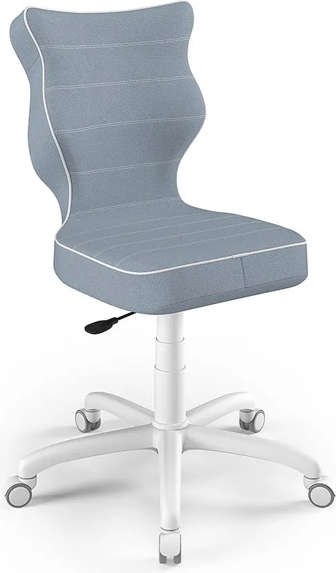 Młodzieżowe krzesło do biurka Petit White rozmiar 5 (146-176,5 cm)