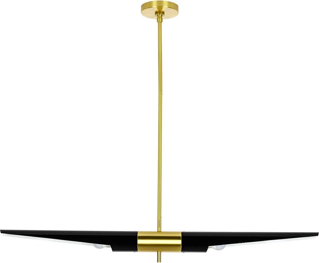 Szeroka lampa wisząca w stylu glamour Apollo 1