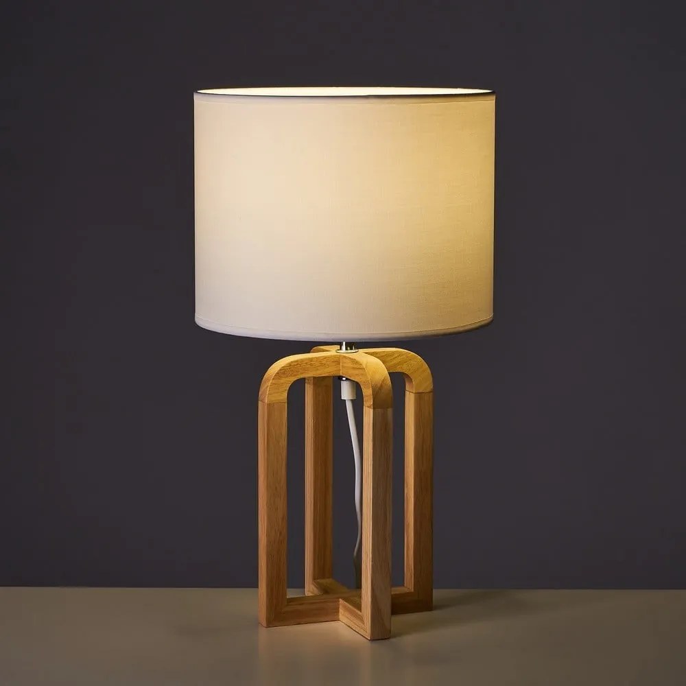 Lampa z drewna dębowego Casa Selección