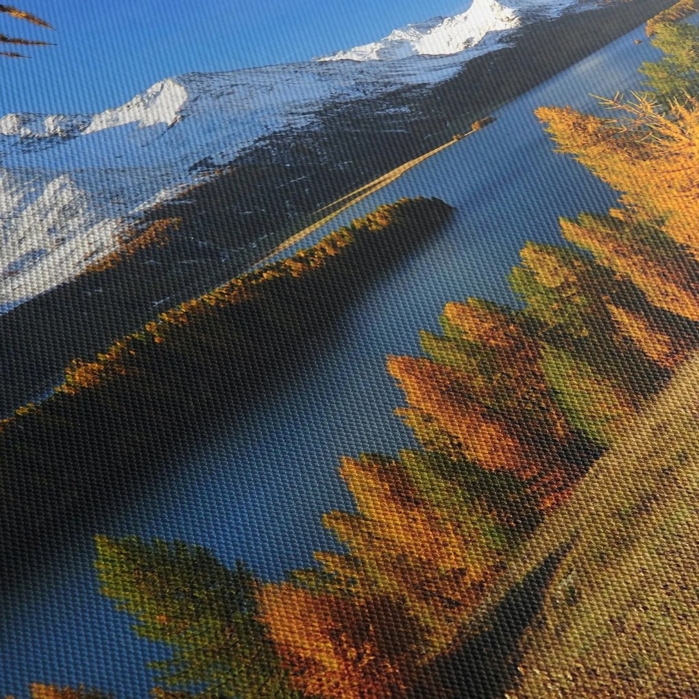 Obraz - Jesień w Alpach (170x50 cm)