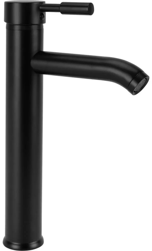 REA-B8665 - Bateria umywalkowa GRAF 30,5 cm czarna