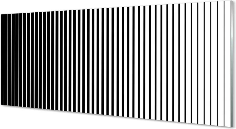 Panel Szklany Gradientowy Wzór Zebry