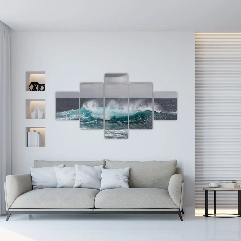 Obraz - Fale w oceanie (125x70 cm)