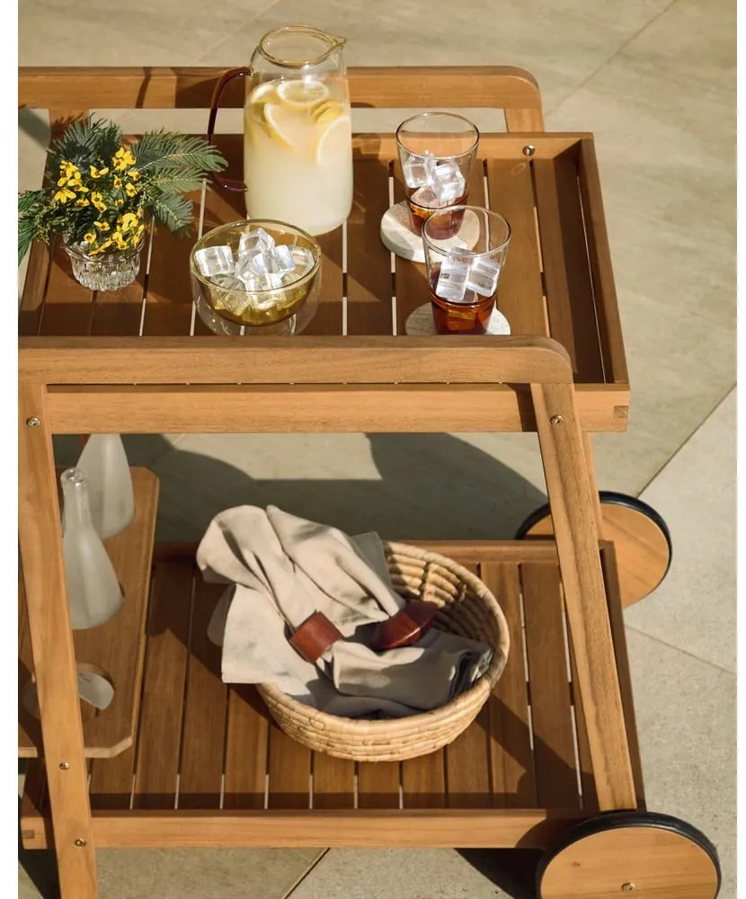 Barek z litego drewna akacjowego 55x73 cm Felisa – Kave Home