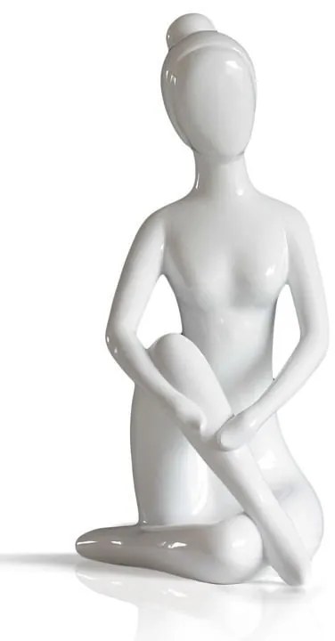 Deko figurka Kobieta w asanie.