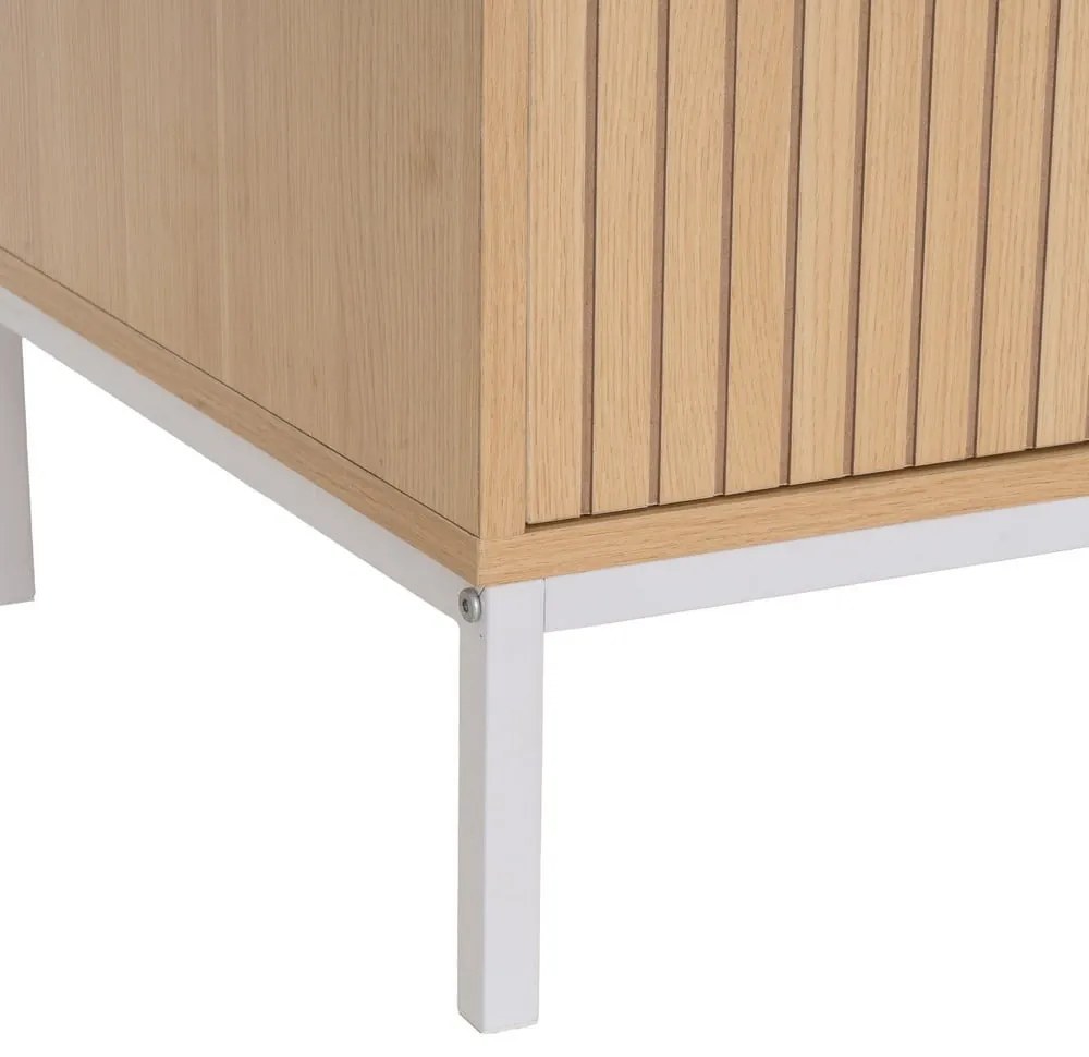 Stolik w dekorze dębu w naturalnym kolorze 50x110 cm Mid-Lines – Casa Selección