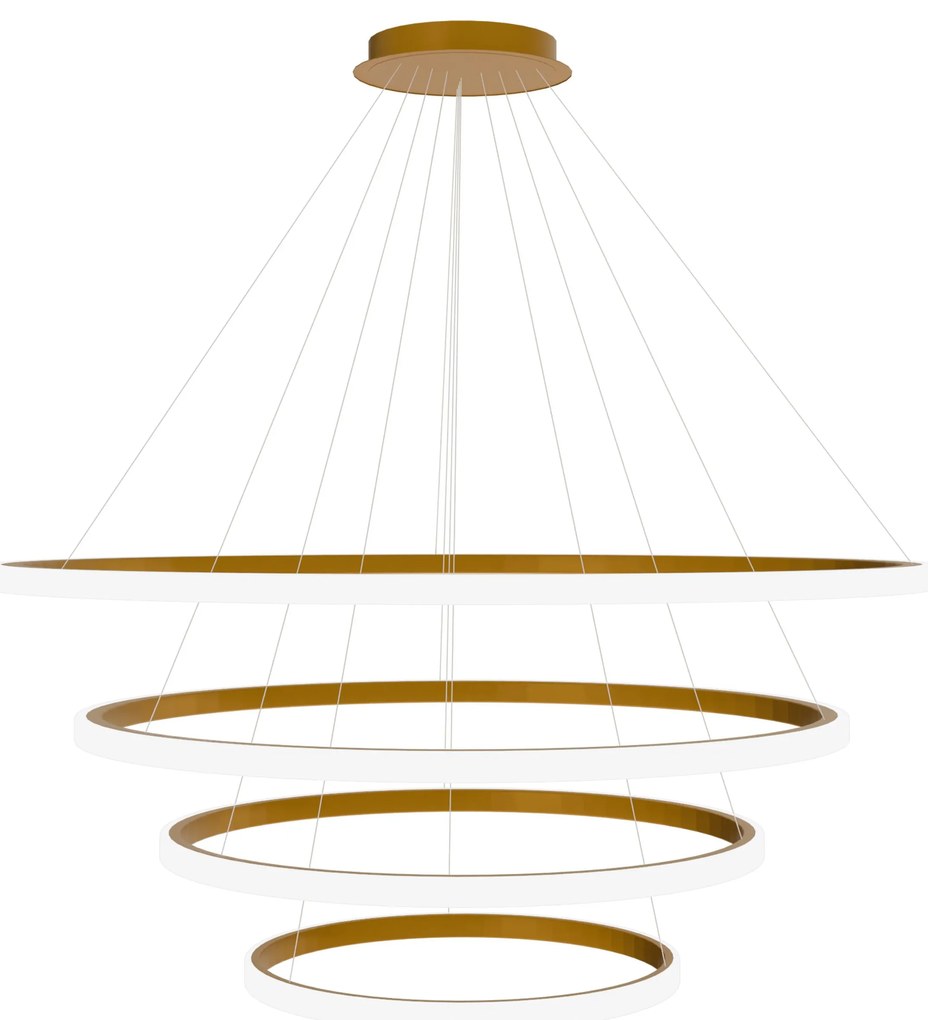 Lampa wisząca LHJ010-CP4 BRUSH GOLD