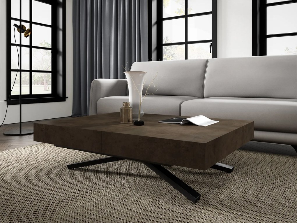 Ławostół podnoszony i rozkładany Sanna X, podstawa czarna