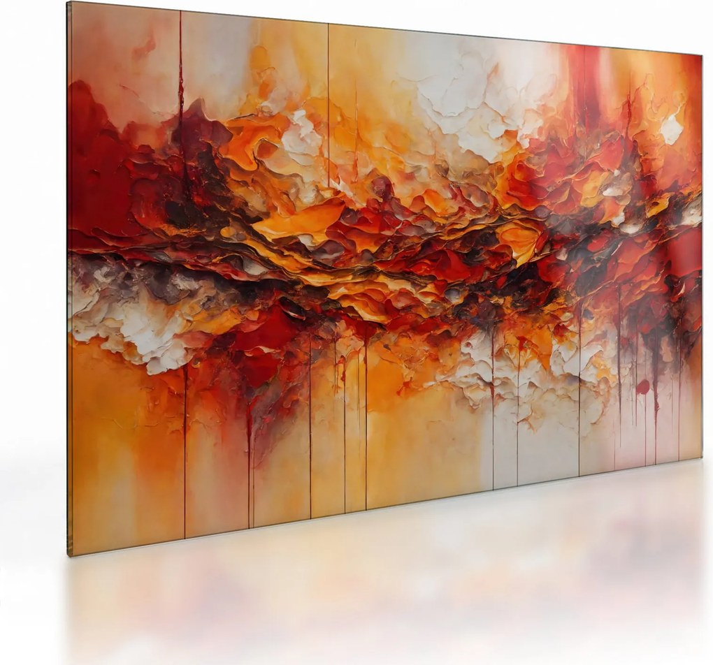 Obraz na szkle - Abstrakcja (70x50 cm)
