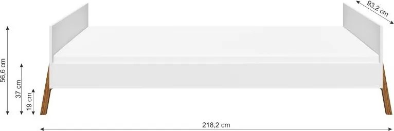 Łóżko dziecięce 90x200 Lotta