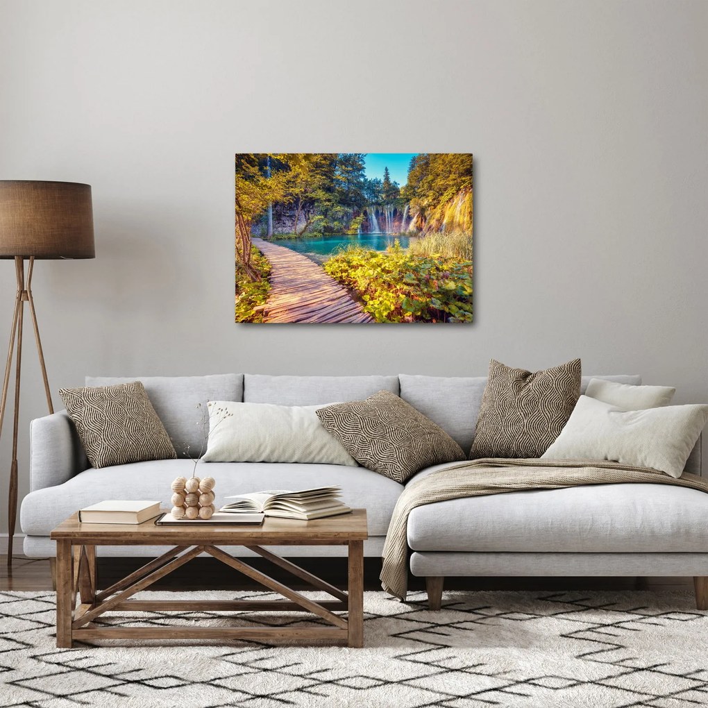 Obraz - Jeziora Plitwickie, Chorwacja (70x50 cm)