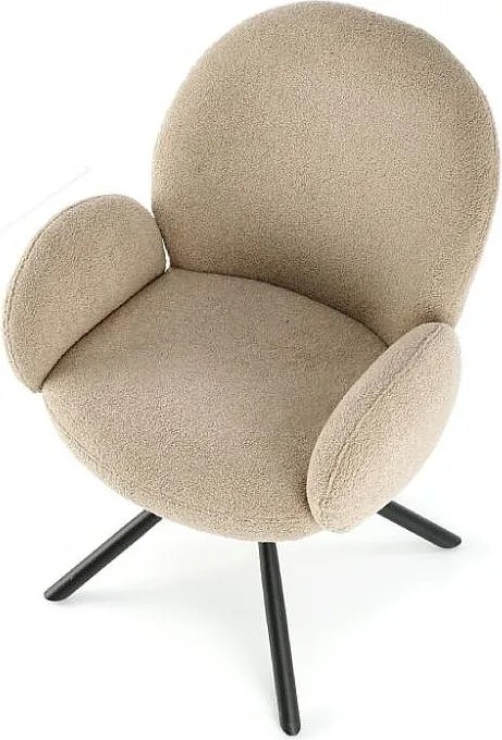 Krzesło tapicerowane K498 cappuccino