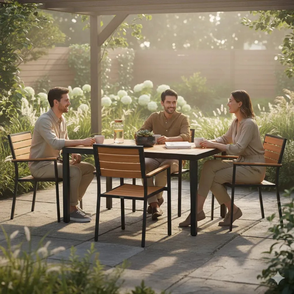 Stół ogrodowy, na podwórko i na patio T3-K02