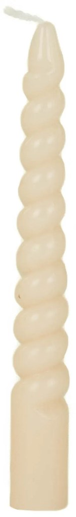 Spiralne świece stołowe z parafiny, 10 cm