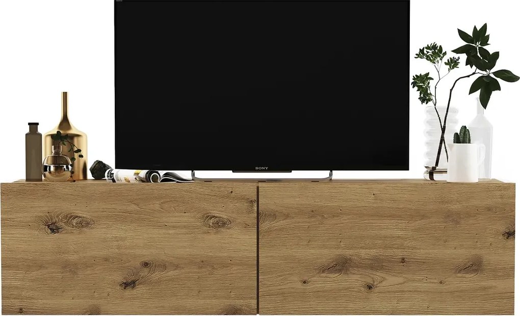 Ścienna szafka rtv dąb artisan N0-R84