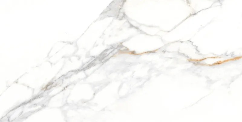 Mexen Agata White gres szkliwiony rekt. G1, płytka podłogowo-ścienna 120 x 60 cm, połysk - TL144-120-060-00