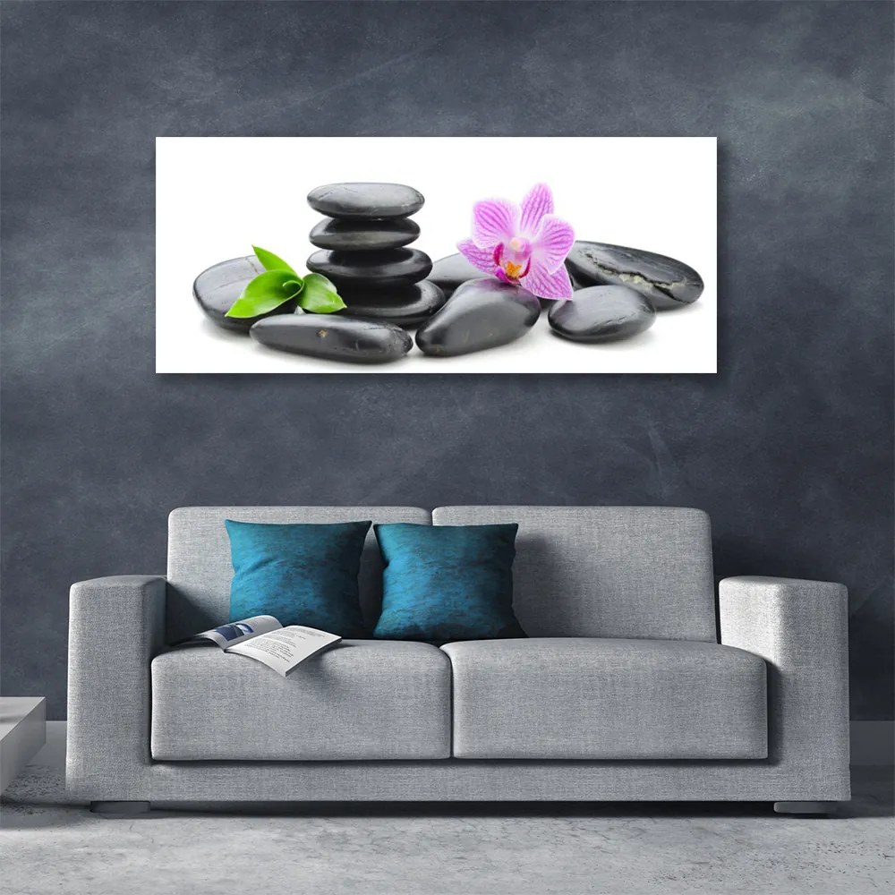 Obraz na płótnie Kwiatowa Harmonia Zen