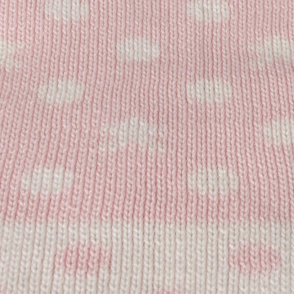 Różowy dziecięcy bawełniany koc Homemania Decor Baby Baby Dots, 90x90 cm