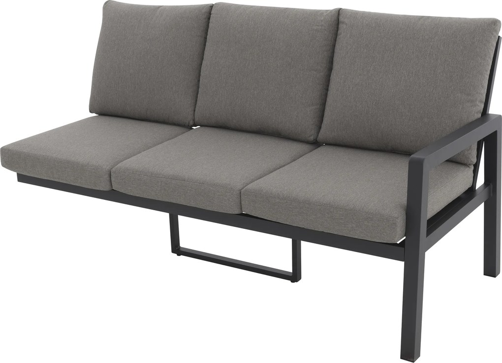 Doppler LIFE - ogrodowy aluminiowy narożny zestaw obiadowy