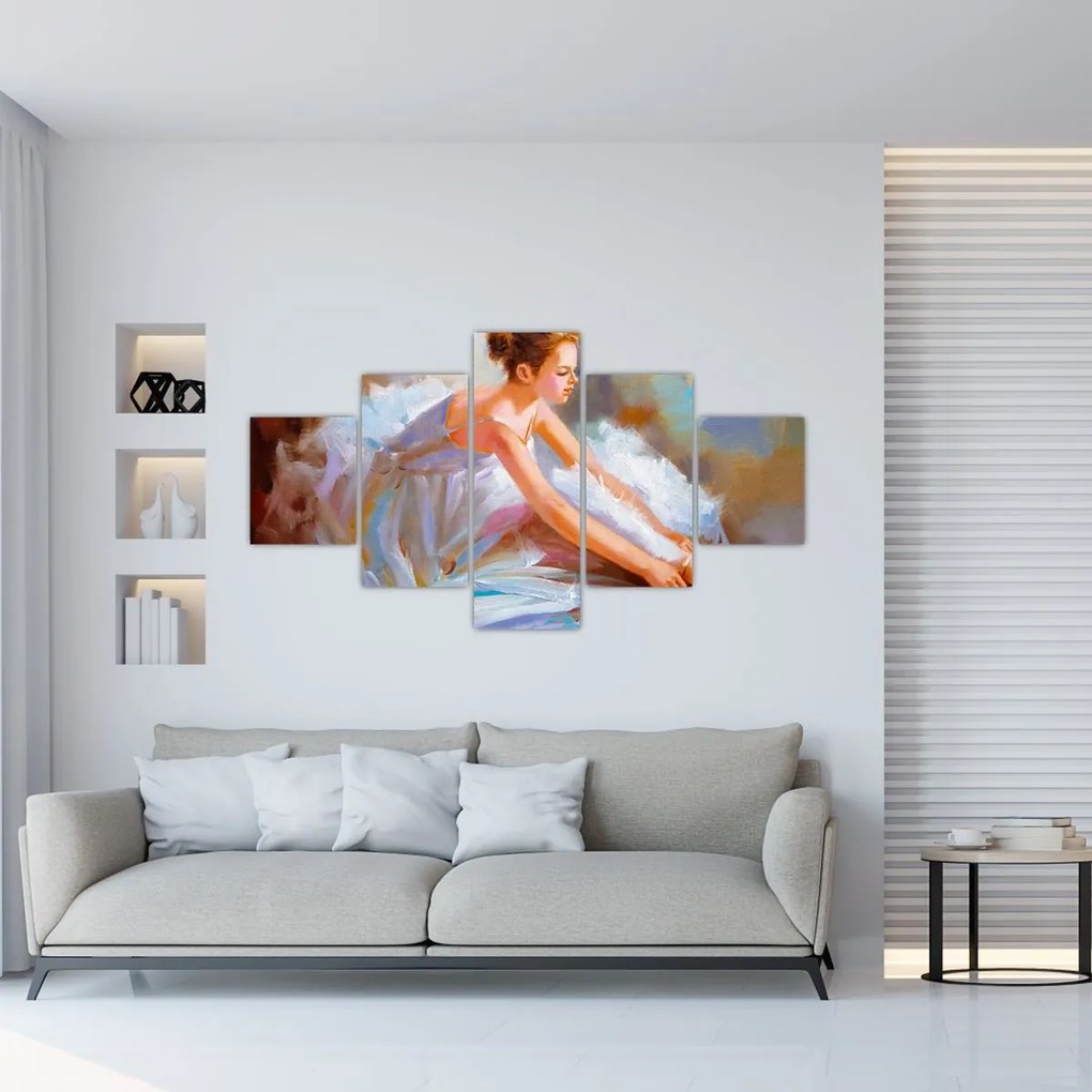 Obraz - Balerina (125x70 cm)